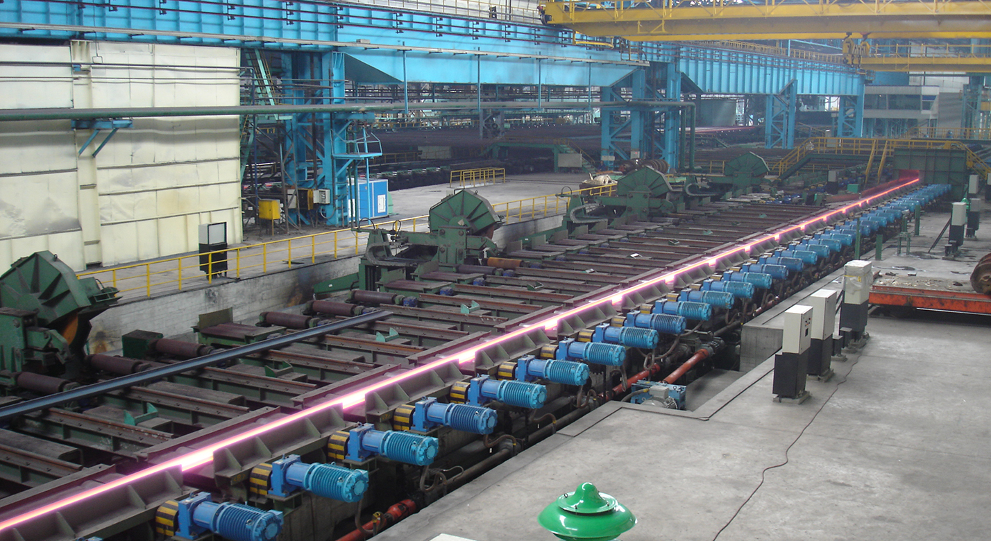 包钢轨梁1#百米长尺高速钢轨生产线